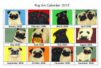 Click here for a close up of Pug Art 2010
