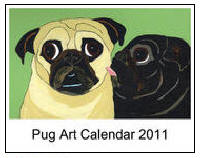 Click here for a close up of Pug Art 2011
