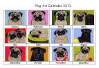 Click here for a close up of Pug Art 2012