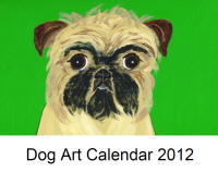 Dog Art Calendar 2012