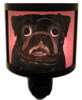 Night Light On - Pug Design A50
