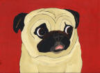 Click here for a close up of Pug Art 2023