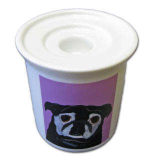 Holds 3 sizes of candles.