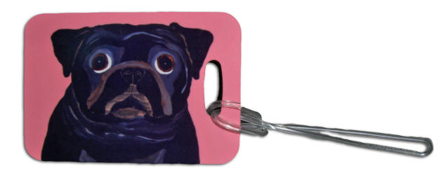 Flag your bag for easy retrieval! Pug Design A50