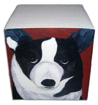 Note Cube - Corgi