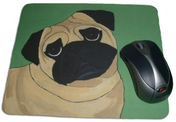 Mousepad - Pug Design A35