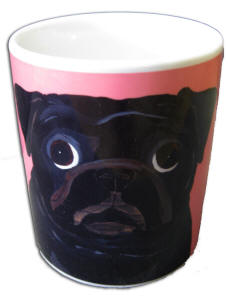 Mug Front - Pug Design A50