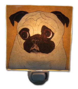 Night Light On - Pug Design A63