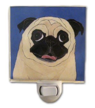 Night Light Off - Pug Design A64