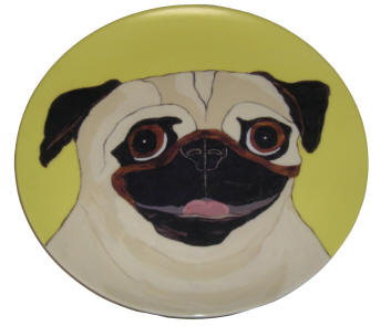Plate - Pug Design A51