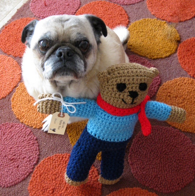 Emmitt and his Bear - Nov. 2008